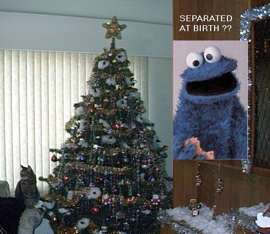 Cookie monster Christmas Tree